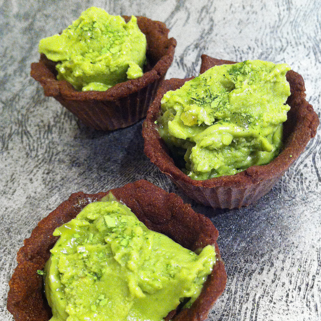 Matcha Green Tea Avocado Icecream