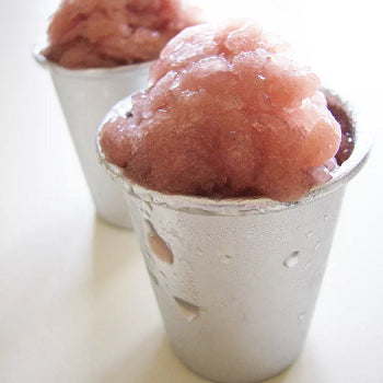 Mulled wine lavender sorbet