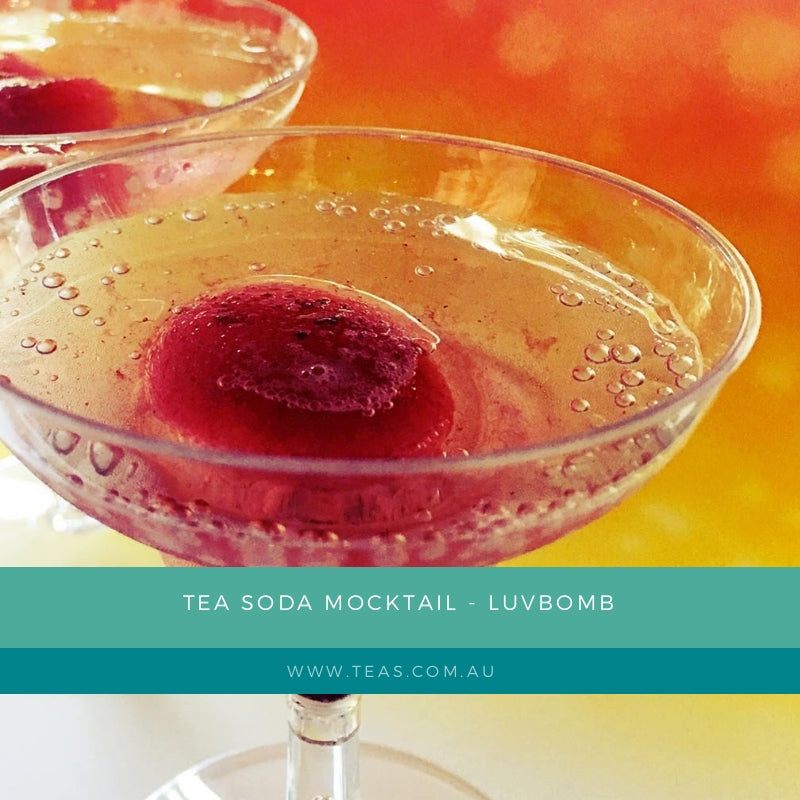 Tea Soda Mocktail - LuvBomb