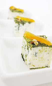 Blue Cheese with Matcha