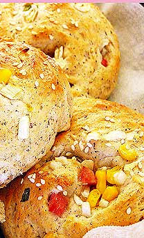 Smoky Ham & Corn Buns