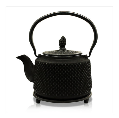 Teapot - Cast Iron - 850ml - Black