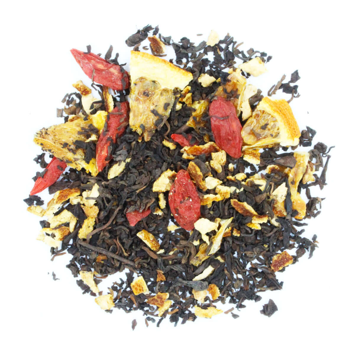 Mandarin Puerh Tea Aged Tea with a MandarinCitrus Twist