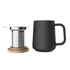 Infuser Mug - Ceramic - 500ml - Black